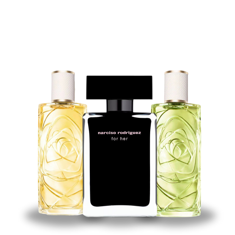 Combo de 3 Perfumes Lâncome Ô Zenith, Narciso Rodriguez For Her e Lâncome Off Now 100ml